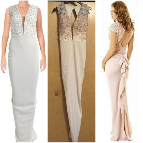 Nicole Bakti Women's Peach Flower Applique - Picture 16 of 16